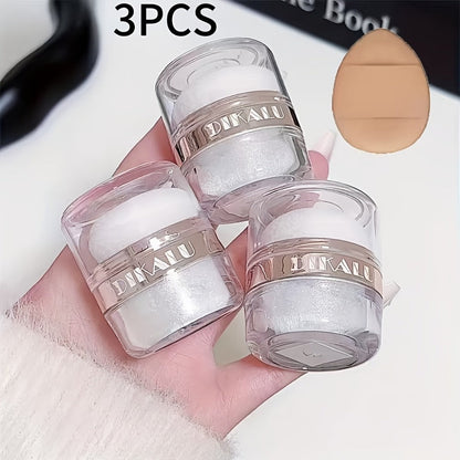 Glitter Highlighter Powder Set 3pcs Shimmer for Face & Body – Radiant Sparkle Fairy Glow Buildable Medium Coverage