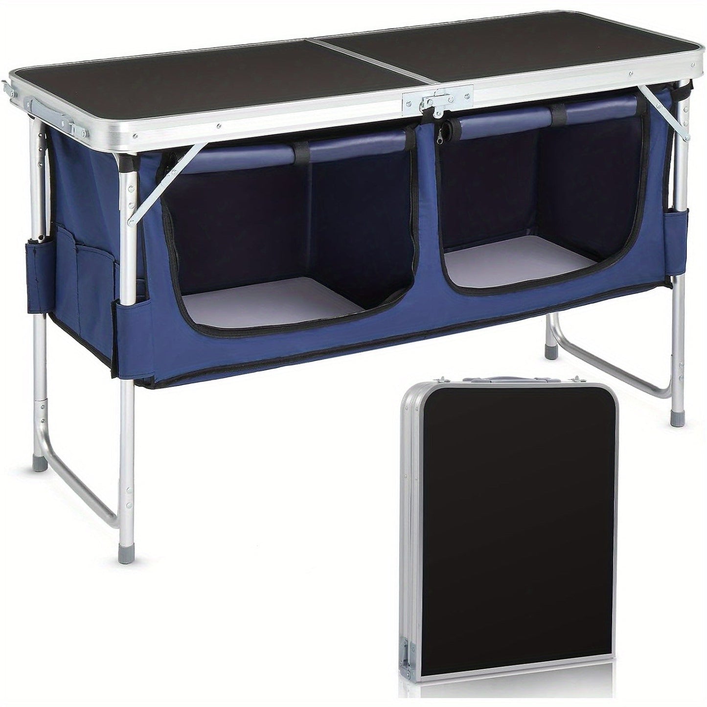 Folding Table shown in the Black option