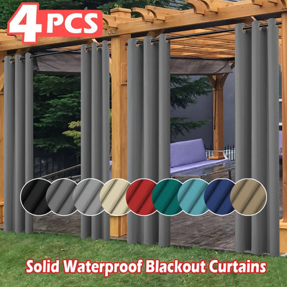 Outdoor Privacy Screen shown in the Grey, 54"W x 63"L* 4 Panels option