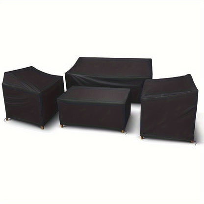 Patio Furniture Cover shown in the Black option