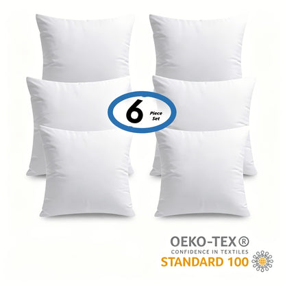 Outdoor Pillow Inserts shown in the 20*20in/50*50cm, 6pcs option