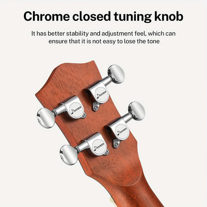 4-String Banjo Ukulele, 23-Inch Beginner Kit with Gig Bag and Picks detail image - detail view 7