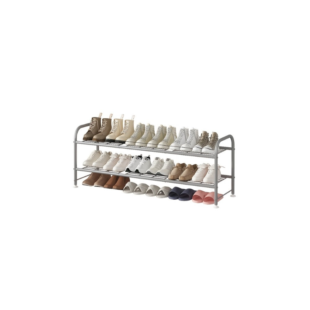 4-Tier Wide Shoe Rack with Large-Capacity Storage and Tool-Free Assembly detail image - detail view 20