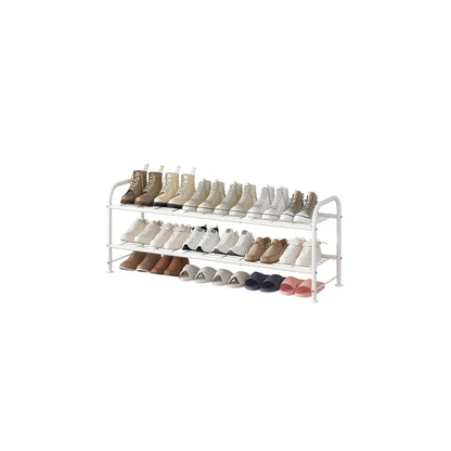 Shoe Rack shown in the 【white】, 2 Tiers option