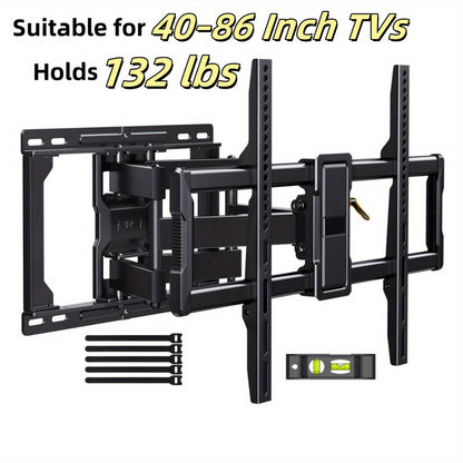40-86 Inch TV Wall Mount with Full-Motion Adjustment and Tilt and Swivel detail image - detail view 3