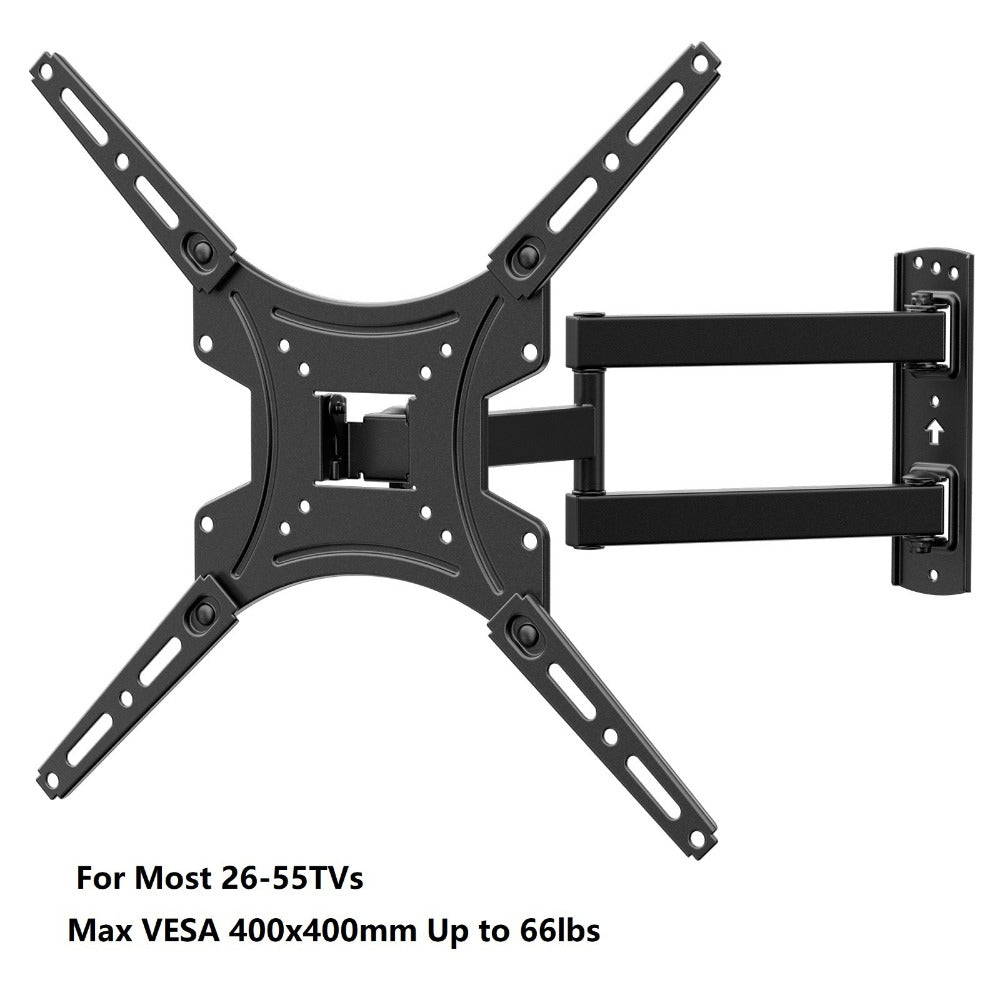 40-86 Inch TV Wall Mount with Full-Motion Adjustment and Tilt and Swivel detail image - detail view 5