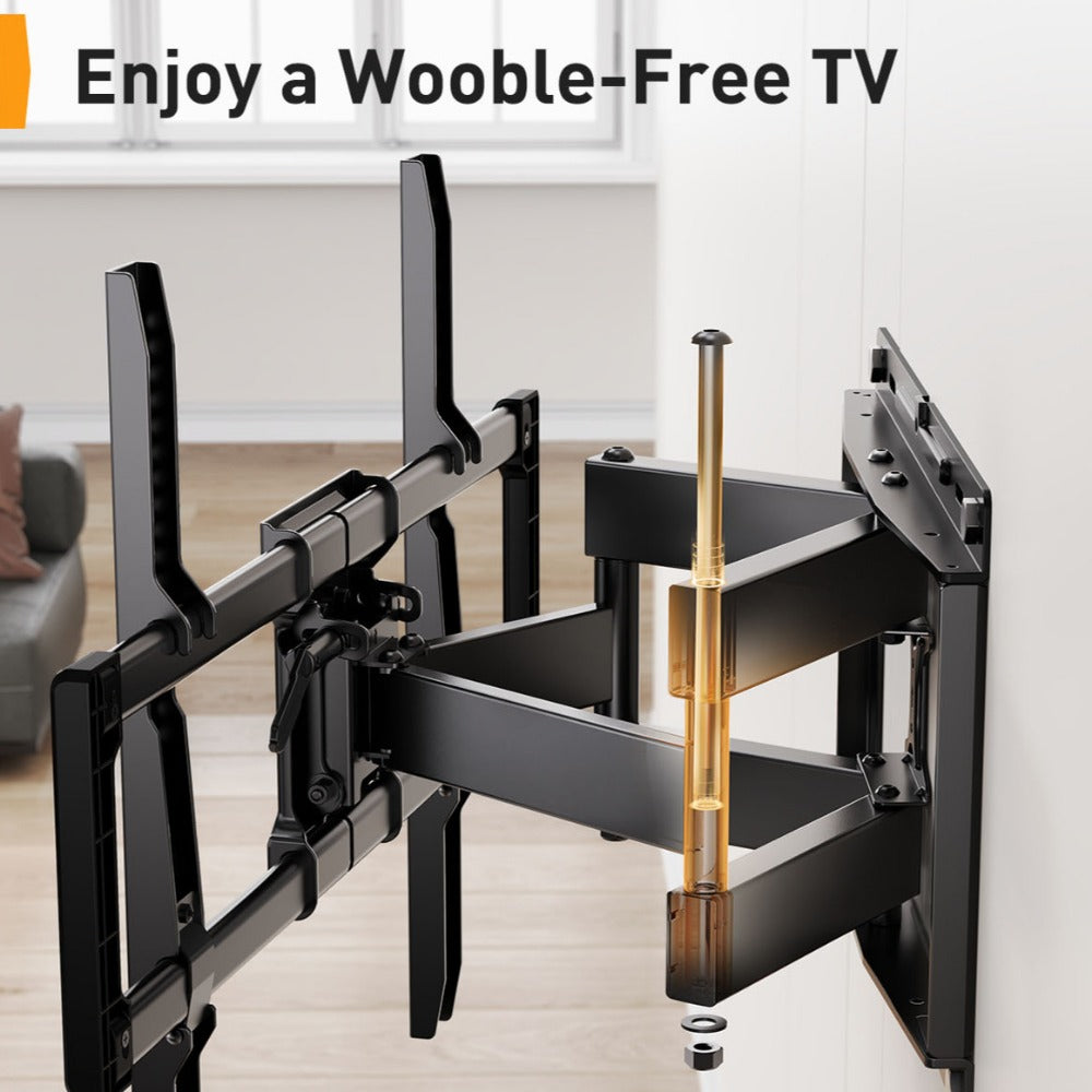 40-86 Inch TV Wall Mount with Full-Motion Adjustment and Tilt and Swivel detail image - detail view 6