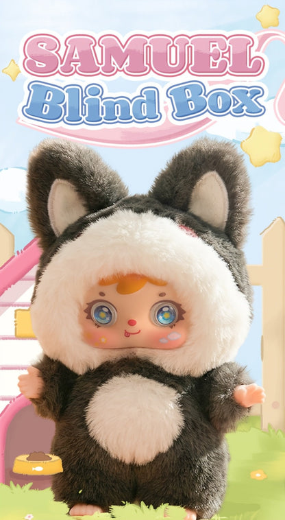 Kawaii Plush Keychain Charm, Cute Pet Healing Doll Rabbit Bear Stuffed Animal Bag Pendant, Random Style
