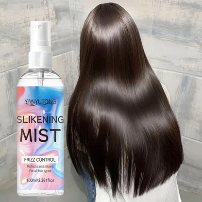Perfumed Hair Mist Smoothing Spray 100ml – Heat Protection, Anti-Frizz, Moisturizing & Detangling Leave-In Formula | Long-Lasting Fragrance