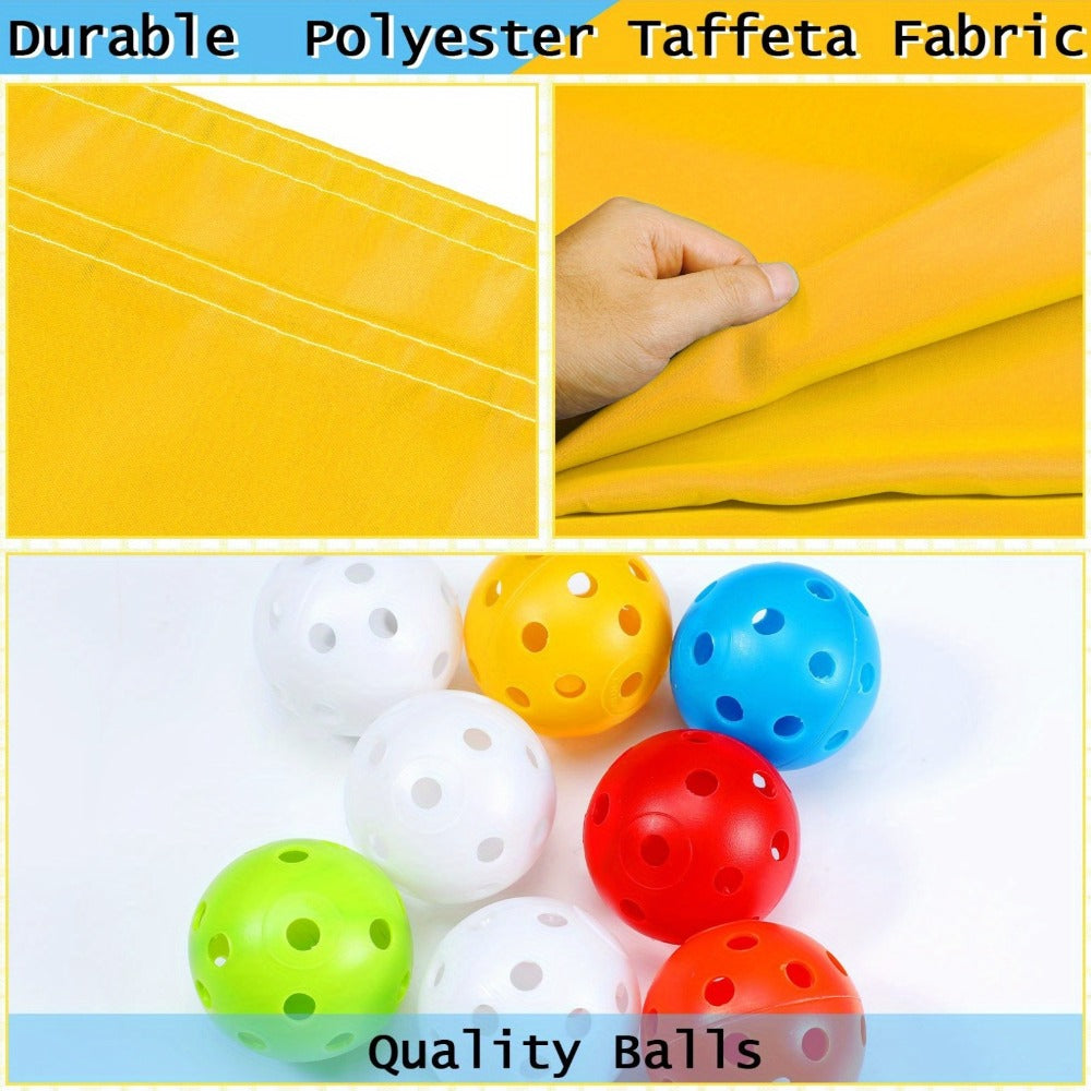Team Building Tarp Game 98 x 70 Inch with 8 Balls with the Listed Color, Size or Set Options for Everyday Use