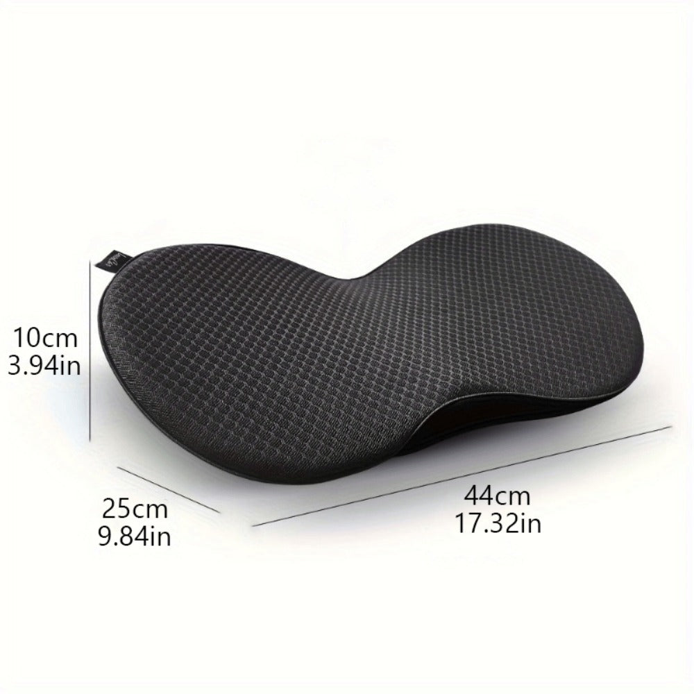 Car Lumbar Support Pillow Memory Foam – Driver Back Support Cushion for Car Seat, All-Season Multifunctional Lumbar Cushion for Lower Back