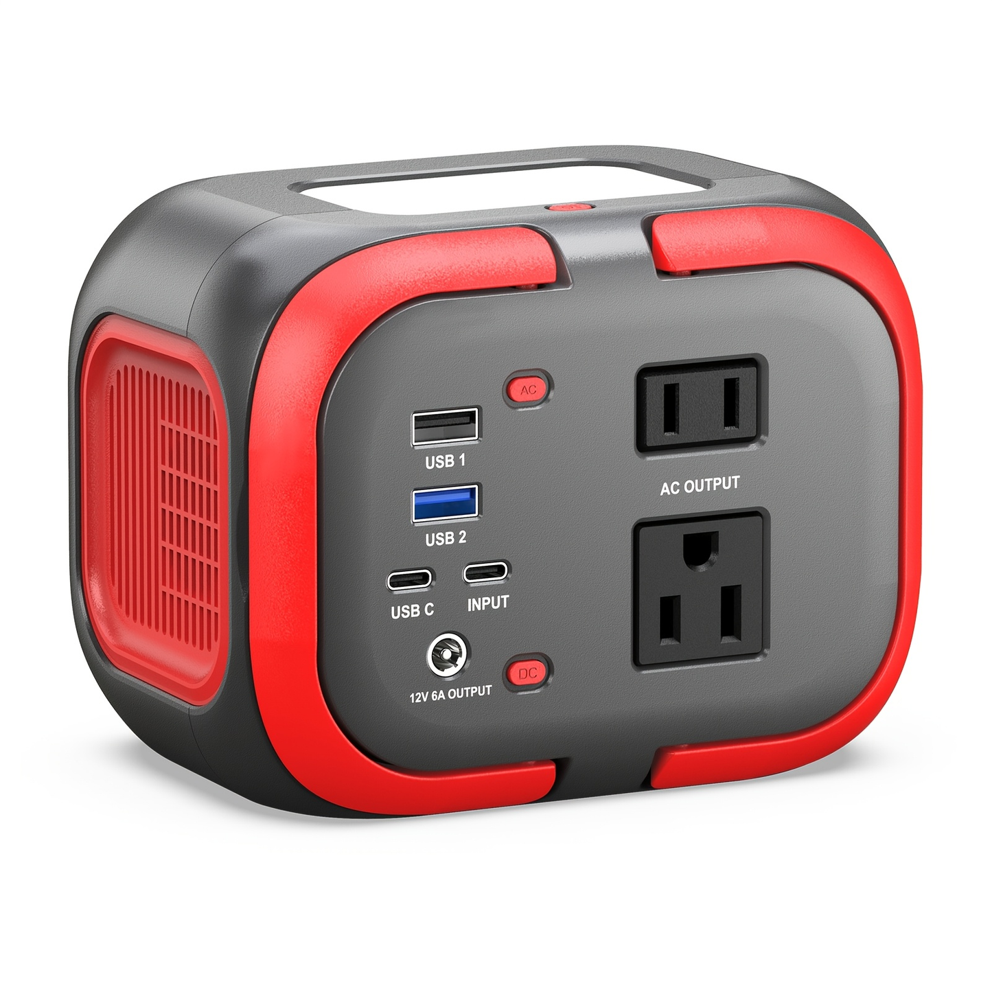 Battery Power Station 120W 97.68Wh 26400mAh Portable Backup with AC Outlet USB-C QC USB-A DC for Camping RV Travel Emergency Home Blackout