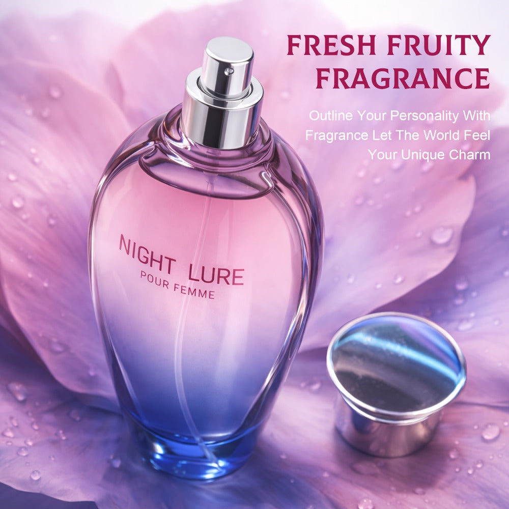 Perfume for Women Eau de Toilette True Love Oriental Gourmet Fragrance Romantic Scent Daily Wear Dating Gift for Her