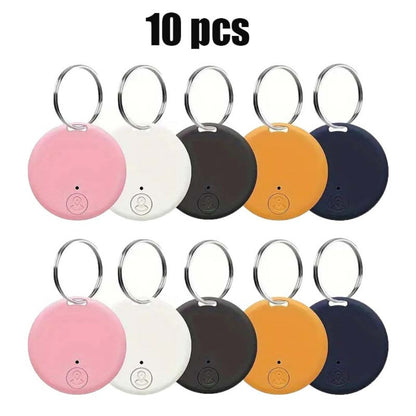 Solar Mini Key Finder Smart Tracker Anti-Lost Alarm Device – Portable Location Tracker for Keys Phone Wallet Luggage Pets