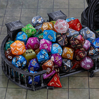 DND Dice Set 182pcs 26 Colors with the Listed Color, Size or Set Options for Everyday Use, with Listed Configuration