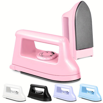 Mini Heat Press Machine Portable 400W with Charging Base, Handheld Heat Transfer Press for T-Shirts Shoes Bags Vinyl HTV Projects