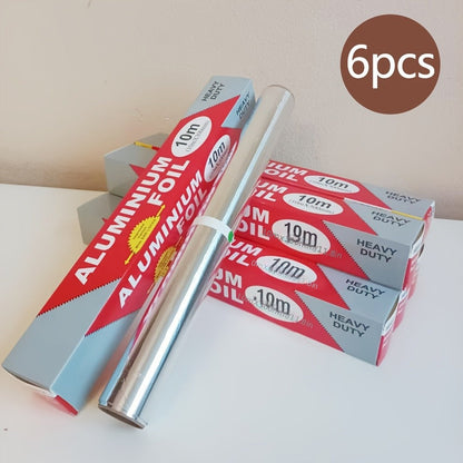 Aluminum Foil Rolls Heavy Duty – Thick Tin Foil for Baking, Grilling, BBQ & Food Wrapping, Disposable Kitchen Foil for Restaurants & Home