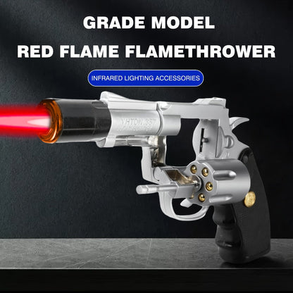 Windproof Butane Lighter with Adjustable Flame for Grilling, Camping and Outdoor Meals, with the Listed Configuration