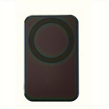 30000mAh-Labeled Magnetic Wireless Power Bank with Built-In USB-A and USB-C Cables in Four Colors