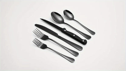 Stainless Steel Flatware Set, Mirror-Polished Cutlery Set for Home & Hotel, Gift Box Included, Silverware for Parties