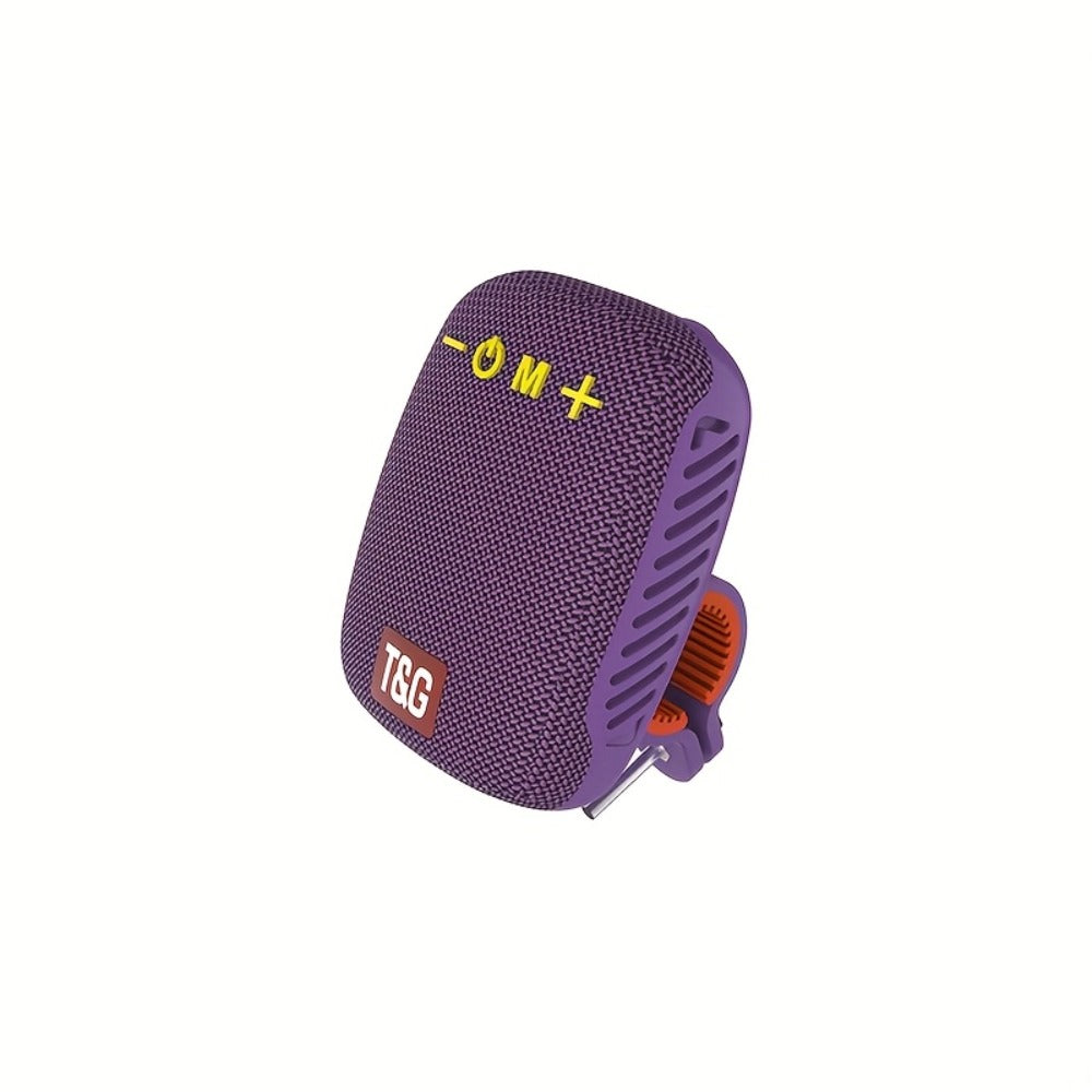 T&G 392 IPX5 Cycling Bluetooth Speaker, Compact Outdoor Wireless Speaker with TWS Stereo, FM Radio