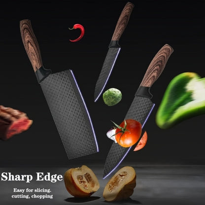 Kitchen Knife Set 6-Piece Professional Chef's Knife Set, High Carbon Stainless Steel Ultra-Sharp Blades