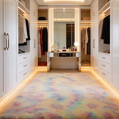 Area Rug Faux-Fur Tufted Collection at 650 g/m² with 22 Colors and Ten Retained Size Listings