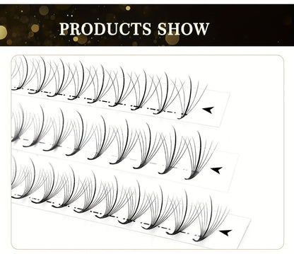 120-Fan Tray Premade Volume Lash Extensions 5D 7D 9D Wispy Faux Mink Eyelash Extensions C D Curl Mix 8-15mm