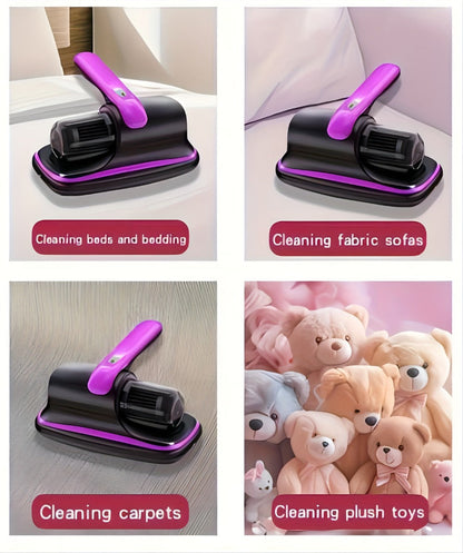 Cordless Mattress Vacuum Cleaner Handheld Bed Vacuum for Dust Mites, Allergens & Pet Hair – Portable Wireless Upholstery Vacuum
