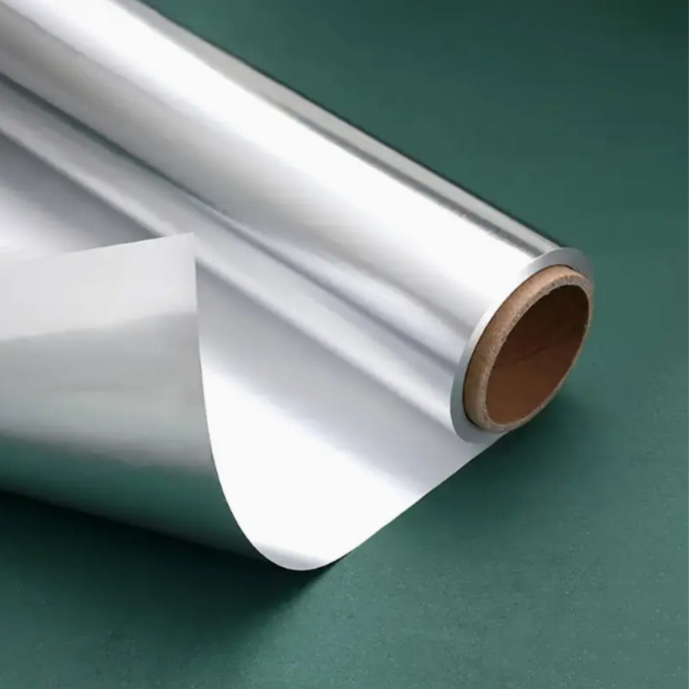 Aluminum Foil Roll 12 Inch Wide 30 Sq Ft for Restaurant Food Packaging Grilling Cooking for Grilling, Camping and Outdoor Meals