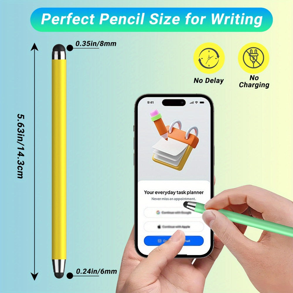 Stylus Pen 10 Pack Universal 2-in-1 Touch Screen Pen Compatible with iPad iPhone Android Samsung for an Everyday Personal Care Routine