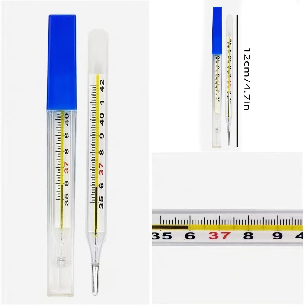 Digital Indoor Thermometer 4 Pack - Large Display Room Thermometer with Accurate Fast Reading, Glass Sensor