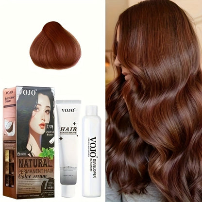 Permanent Hair Dye Kit 12 Vibrant Colors with Developer & Applicator Tools Bleach Blonde Ash for Bath Time, Home Spa and Personal Care