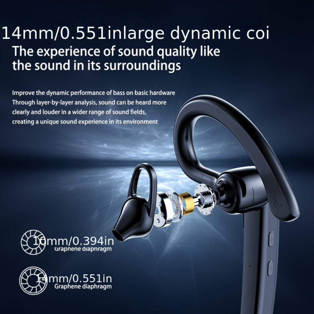 Bluetooth 5.4 Noise Cancelling Wireless Earphone Dual Microphone CVC8.0 200 Hours Talk Time for an Everyday Personal Care Routine