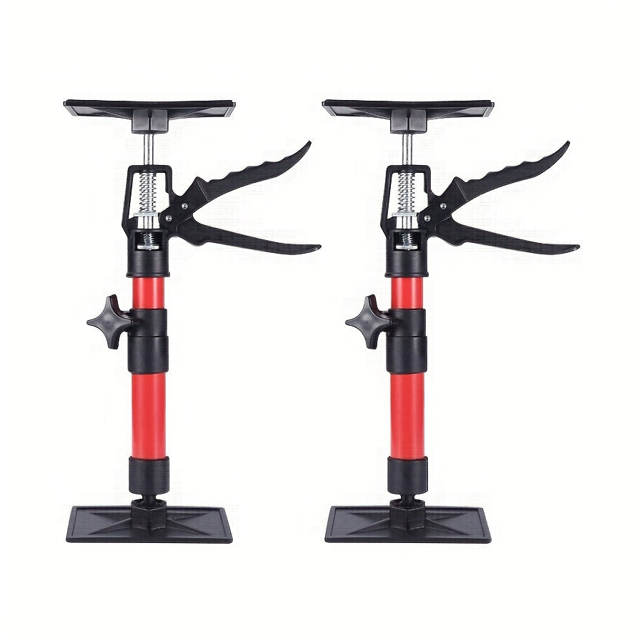 Telescopic Support Rod Adjustable 11.8-114in Anti-Slip Third Hand Support System 2pcs Drywall for Entryways, Bedrooms and Living Spaces
