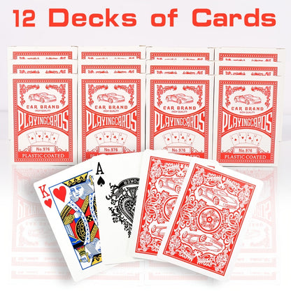 2026 World Cup Playing Cards, Bulk 24 Decks Set, Premium Coated Cardstock, Standard Size 2.5"x3.5"