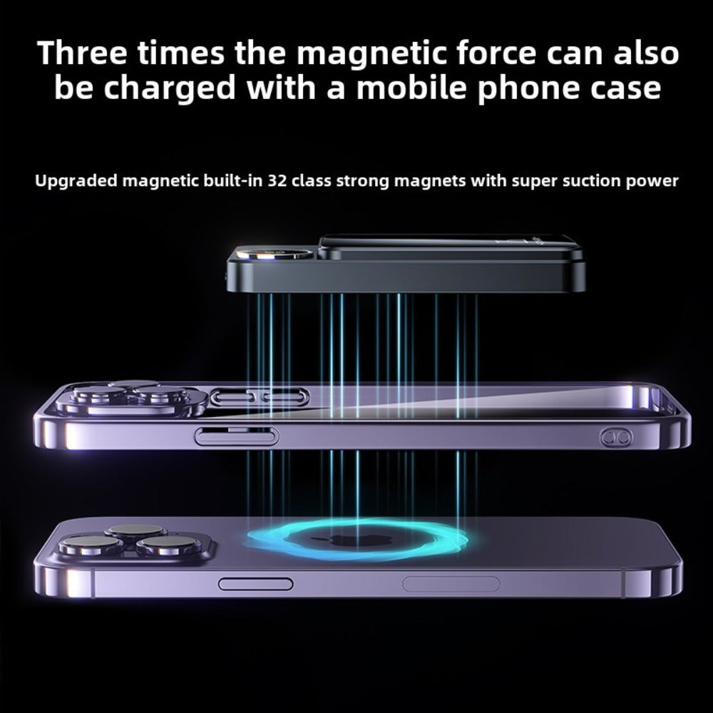 Power Bank Magnetic 5000mAh or 10000mAh with 15W Wireless Charging and LED Indicator in Three Colors