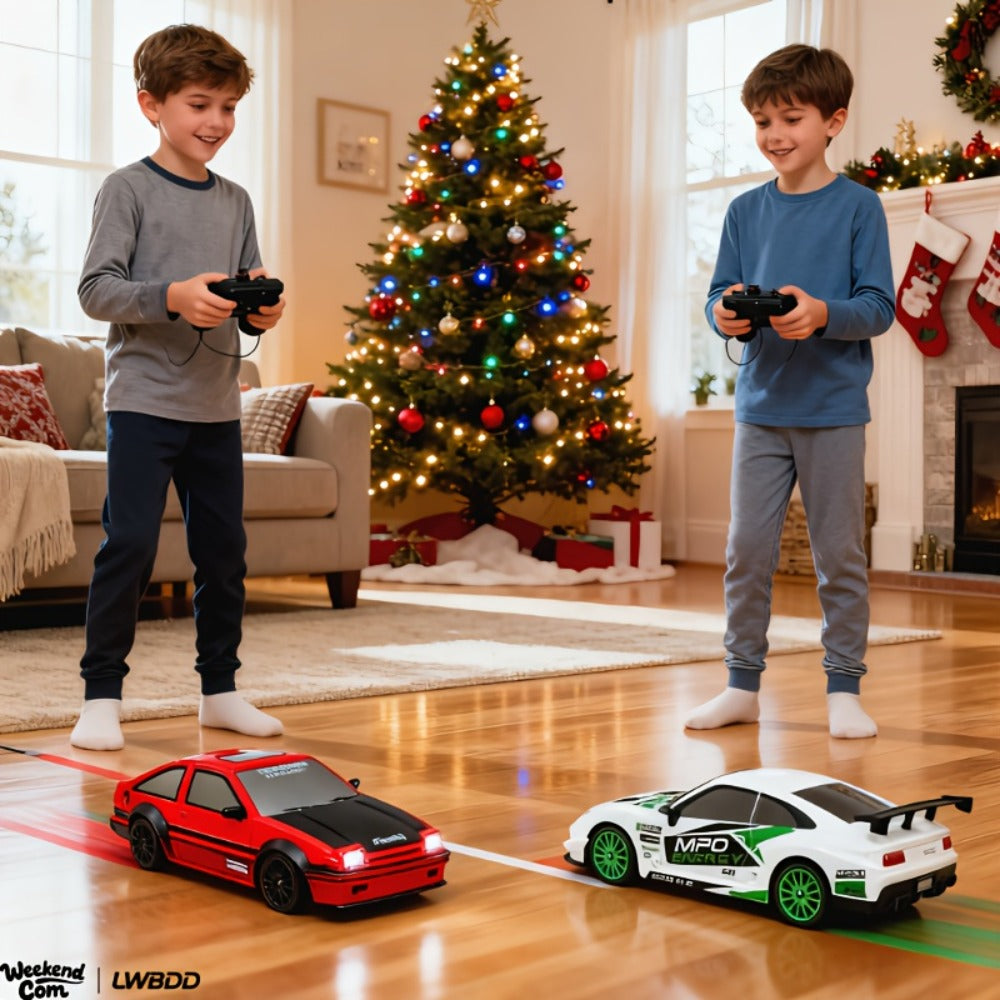RC Drift Car 1:24 Scale 4WD High Speed Drifting Remote Control Sports Car for Adults Teens Boys Girls