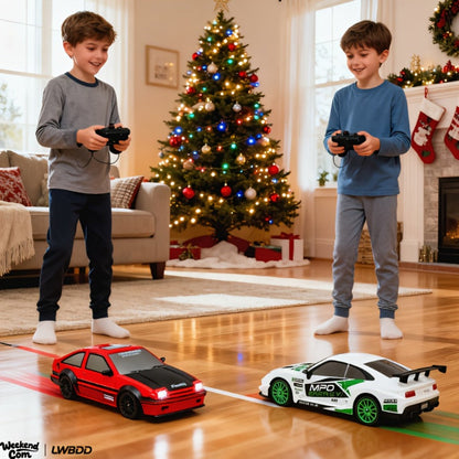 RC Drift Car 1:24 Scale 4WD High Speed Drifting Remote Control Sports Car for Adults Teens Boys Girls