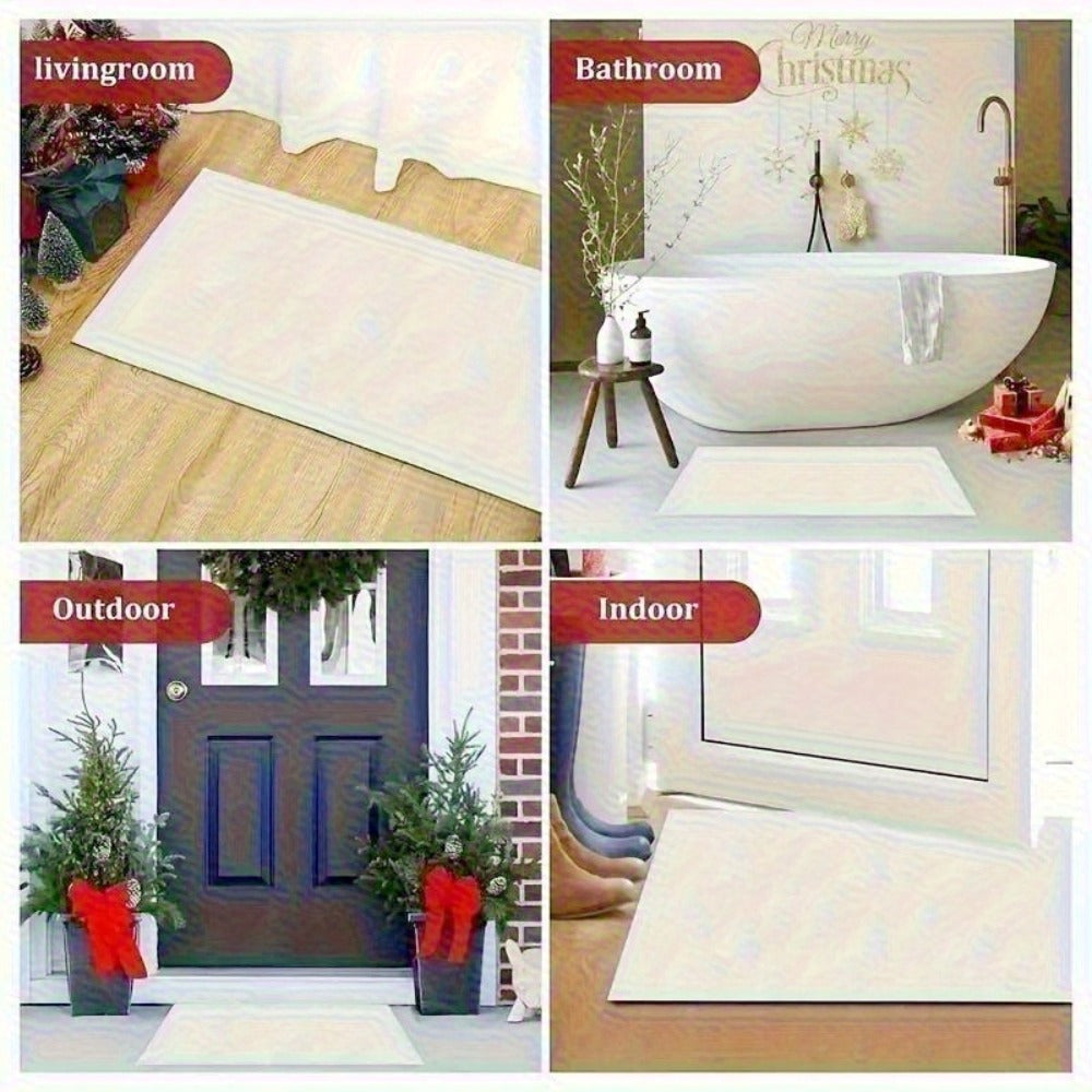 Gothic Bat Unwelcome Doormat Welcome Mat Halloween Home Decor Entrance Rug Indoor Floor Mat