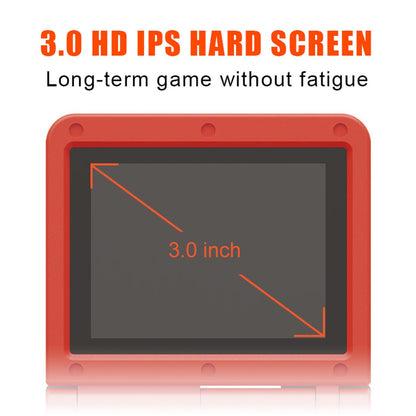 Handheld Game Console Powkiddy V90 with 3.0-Inch IPS LCD, 320x240, 64GB Options, 1020mAh Battery, Linux, 6, 000-game 64GB bundle