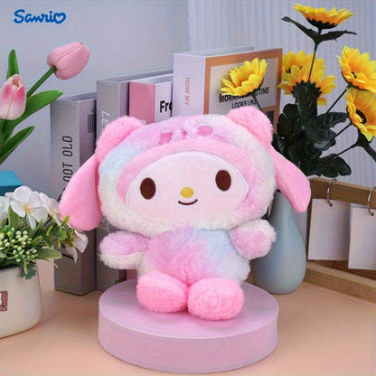 Plush Toy Character Collection with Four Styles, Soft Fabric and Desk-Ready Sitting Designs