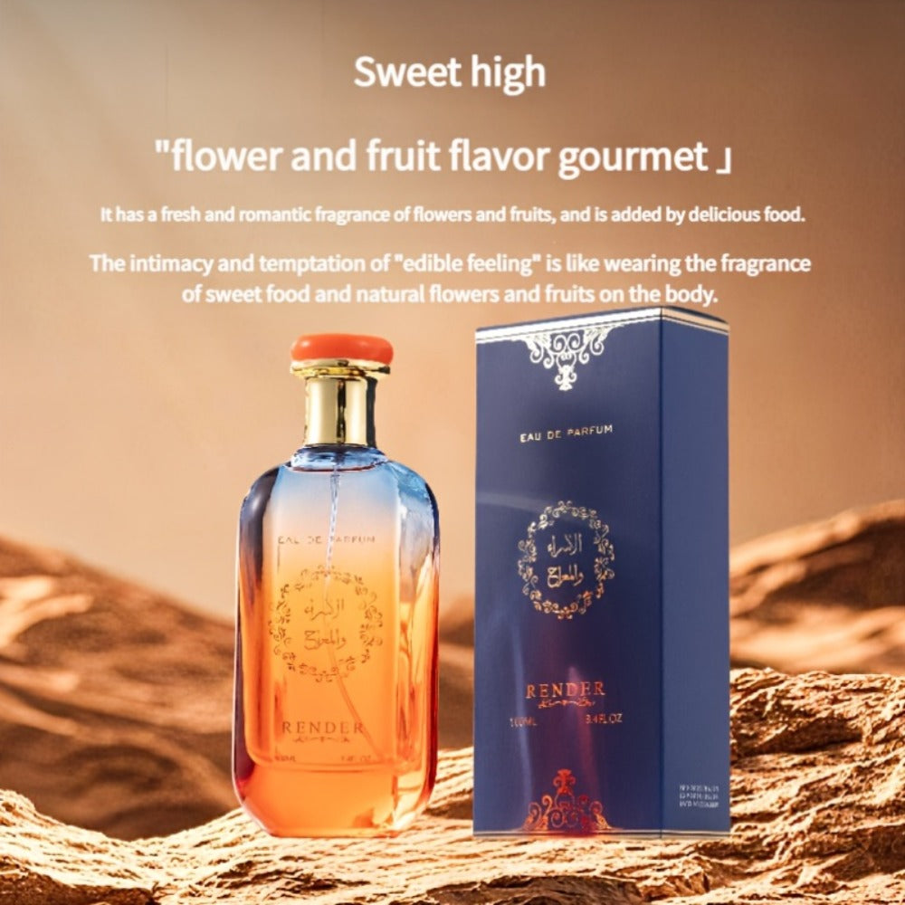 Perfume Unisex 100ml EDP Spray with an Oriental Amber Woody Profile and Arabic-Style Gift Box