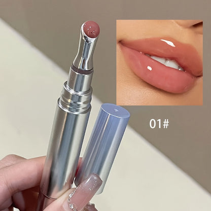 Tinted Lip Gloss Set 6pcs Plumping Vibrant Shine, Non-Drying Glossy Lip Balm for All Seasons, Festival Party Makeup