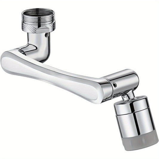 1440° Rotating Faucet Extender Brass Multifunctional 1080° 360° Swivel Robotic Arm Sink for Home Plumbing Maintenance and Repair