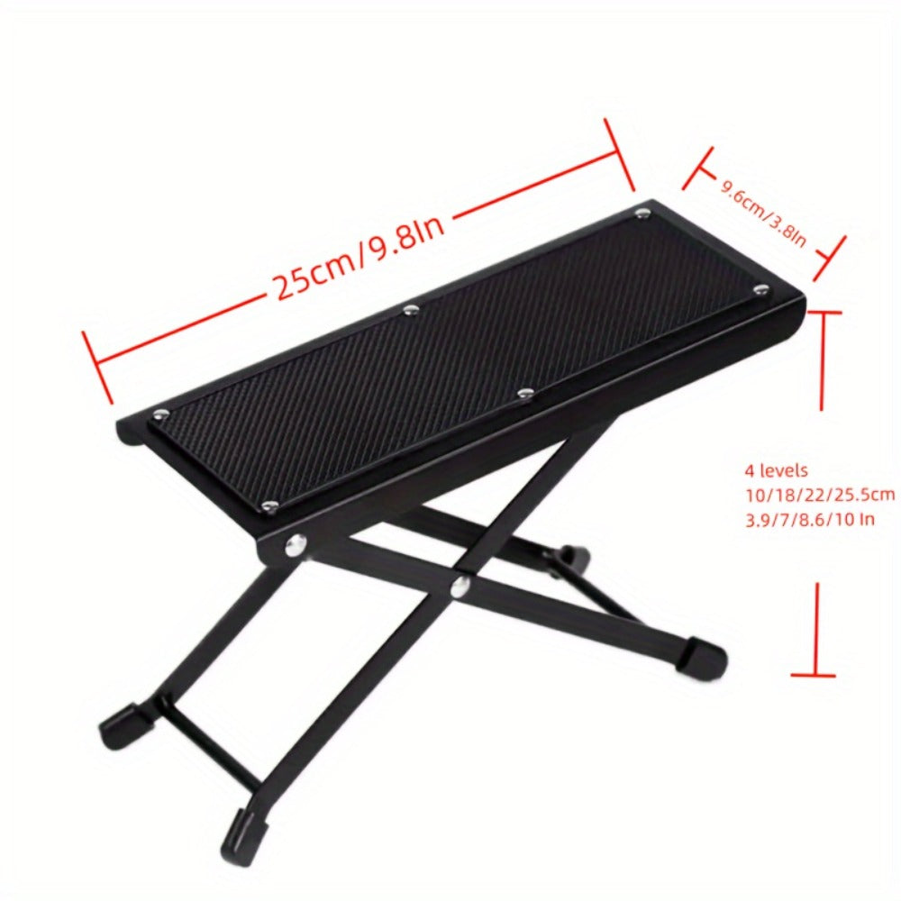Adjustable Pedicure Footrest Stand 4-6 Level Non-Slip Portable Foot Rest for Nail Care – Professional Manicure Pedicure Tool for Salon