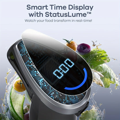 9-in-1-Labeled Immersion Blender Set with Time Display, Chopper, Beaker, Whisk and Frother