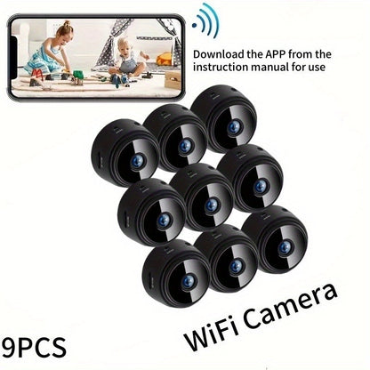 Battery Powered WiFi Security Camera 1080P Multi-Pack, Wireless Indoor Outdoor Home Surveillance System