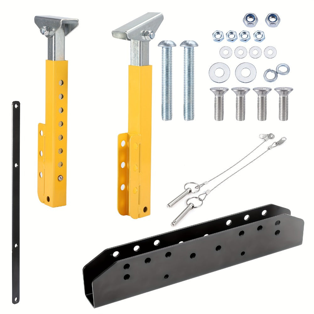RV Step Stabilizer Kit – Adjustable Foldable Ladder Support for 5th Wheel, Travel Trailer & Motorhome, Eliminates Bounce
