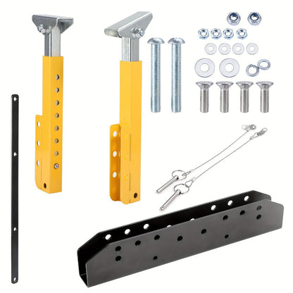 RV Step Stabilizer Kit – Adjustable Foldable Ladder Support for 5th Wheel, Travel Trailer & Motorhome, Eliminates Bounce